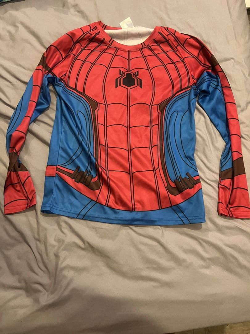 Spiderman Compression Top & Bottom Size S, Men's Fashion