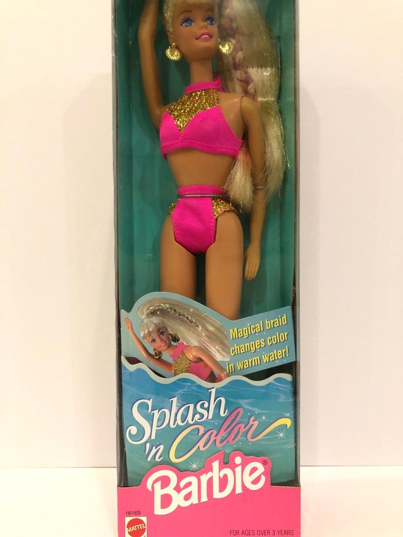 Splash n Color Barbie Doll 1996