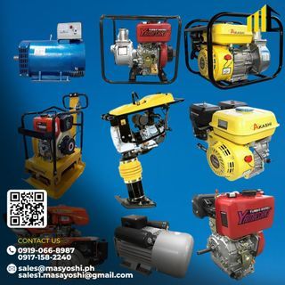 Submersible Pump / Welding Machines / Post Harvest Machine