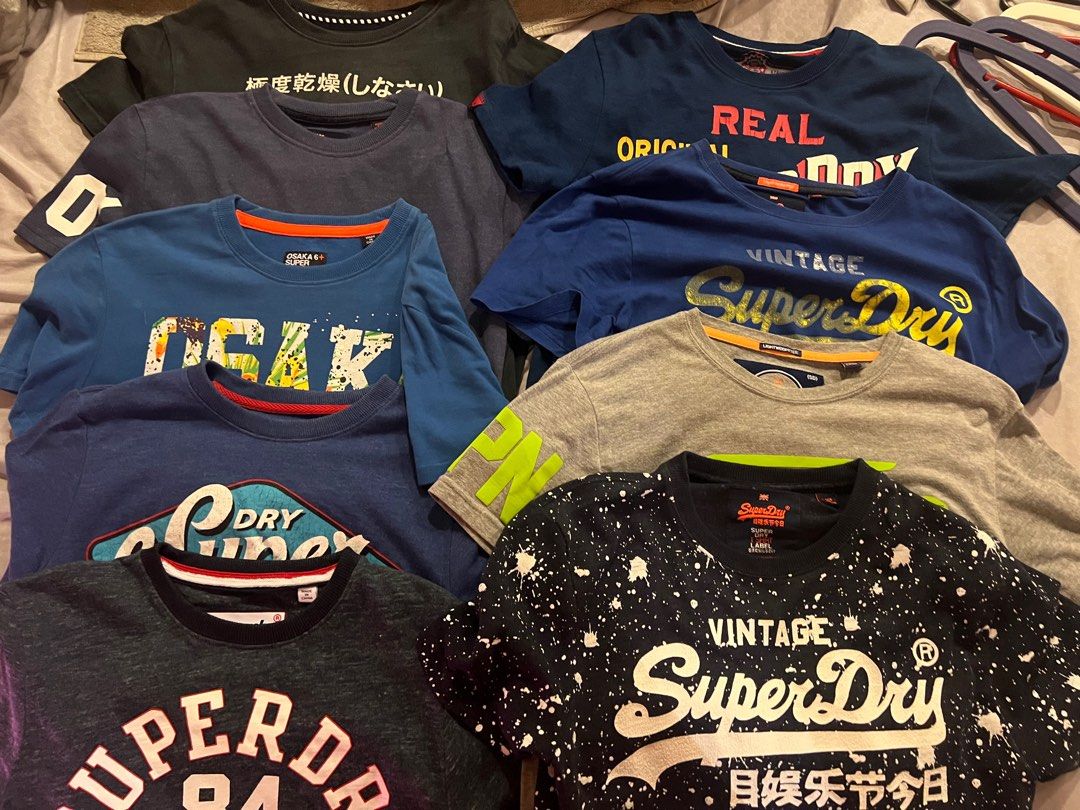 Superdry T Shirts Size S Men s Fashion Tops Sets Tshirts