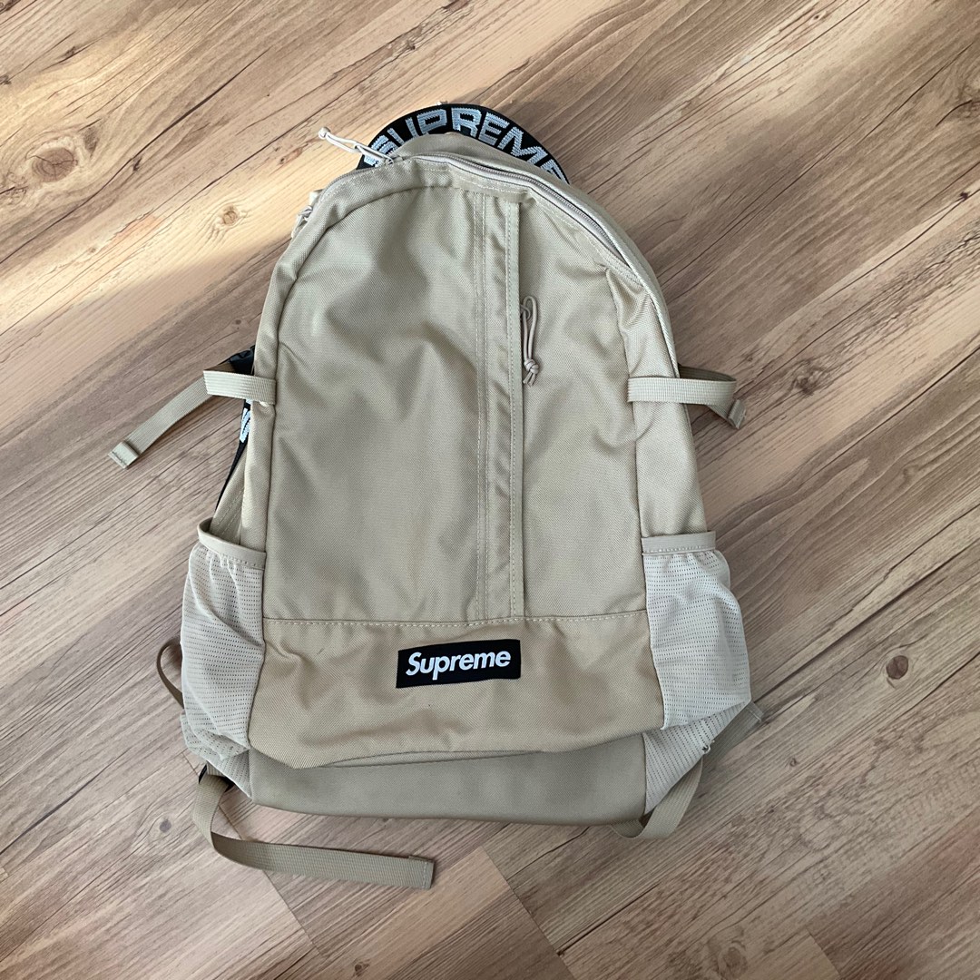 Supreme ss18 clearance backpack tan