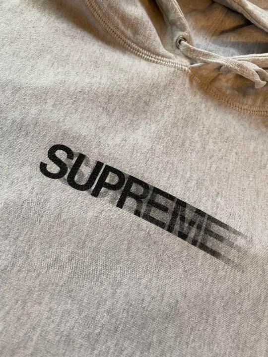 Supreme Motion Logo Hooded Sweatshirt, 名牌, 服裝- Carousell