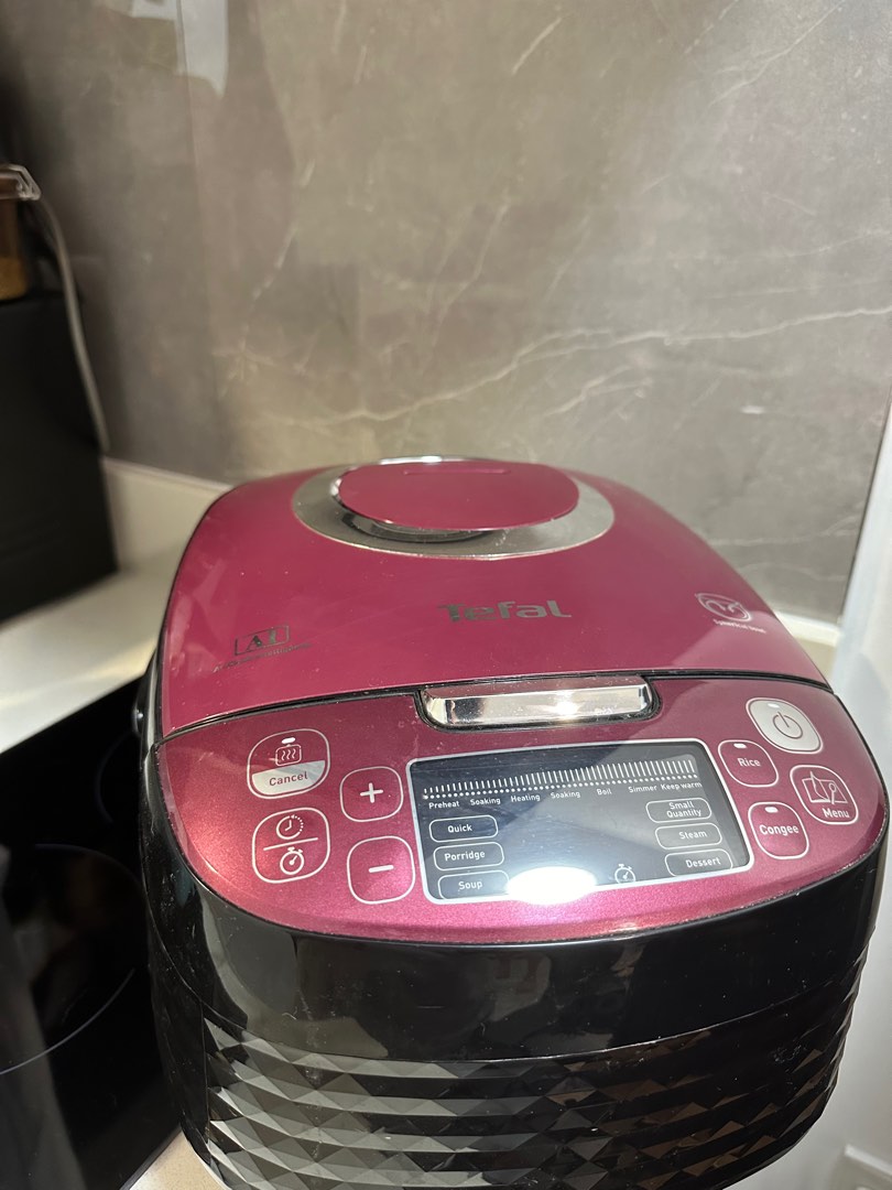 Tefal Spherical Pot Rice Cooker RK740565, TV & Home Appliances, Kitchen