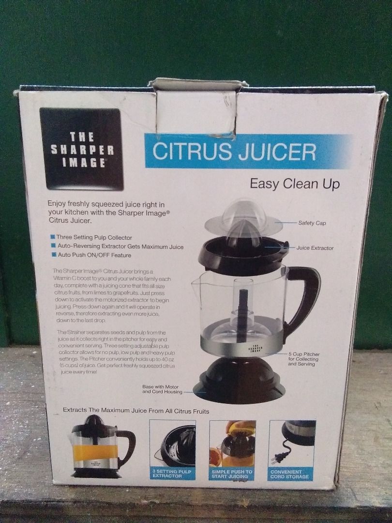 The Sharper Image® Citrus Juicer, TV & Home Appliances, Kitchen