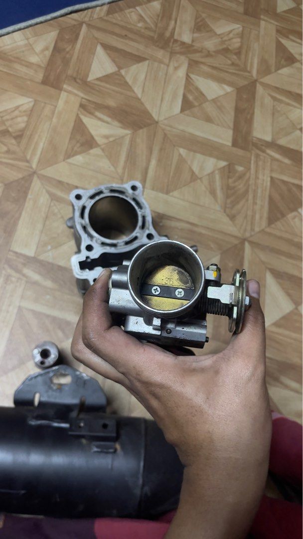 THROTTLE BODY Y15 SWR SIAP INTAKEE !!!!, Auto Accessories on Carousell