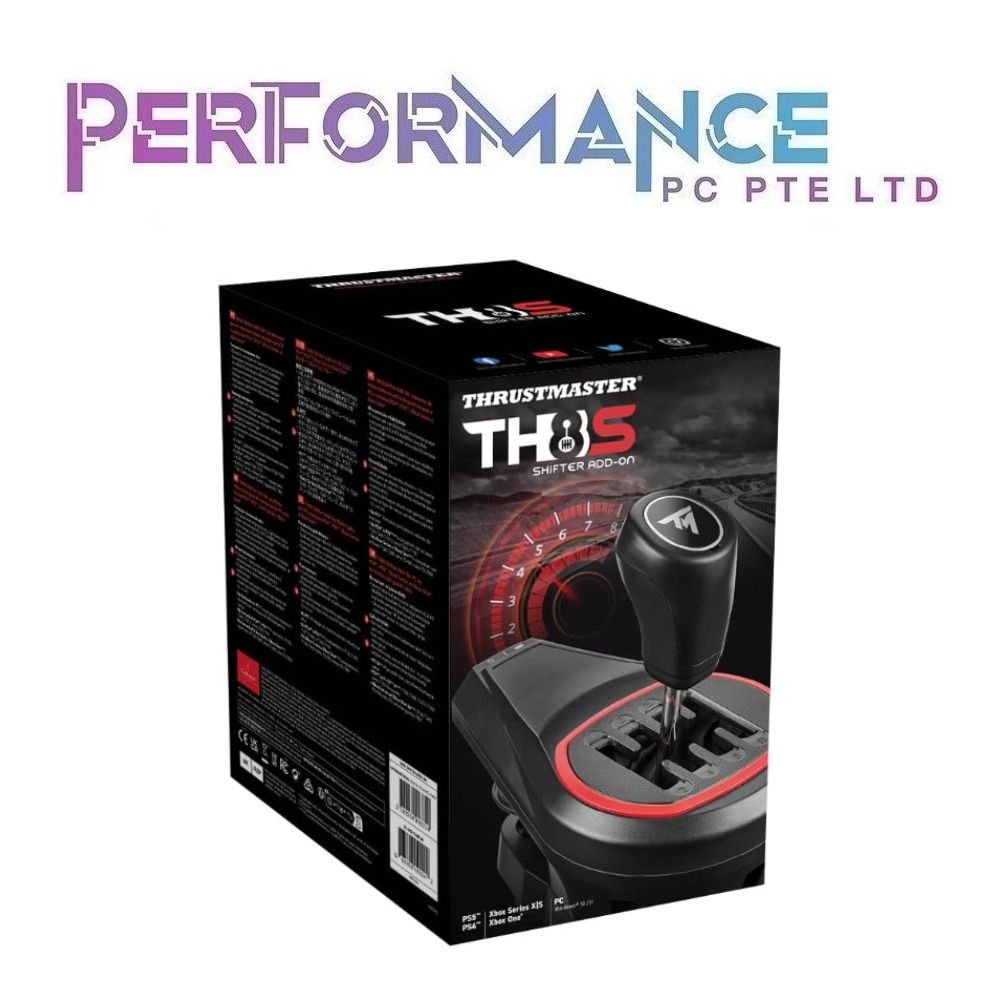 THRUSTMASTER TH8S SHIFTER ADD-ON ALL SHIFT TYPE (1 Year Warranty by Ban  Leong), Video Gaming, Video Game Consoles, Others on Carousell