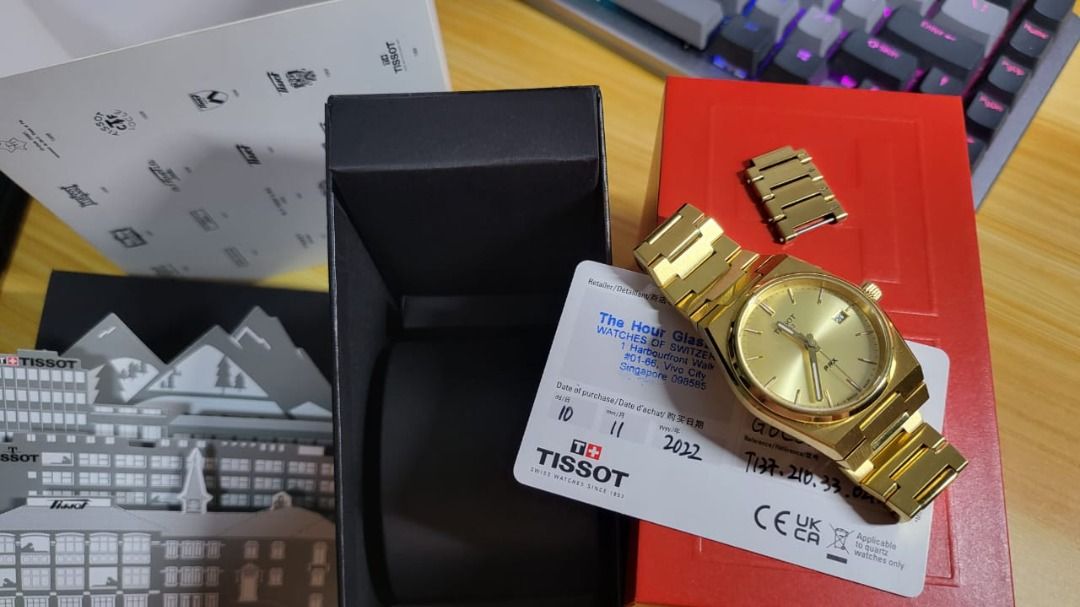 Tissot PRX 35mm Gold