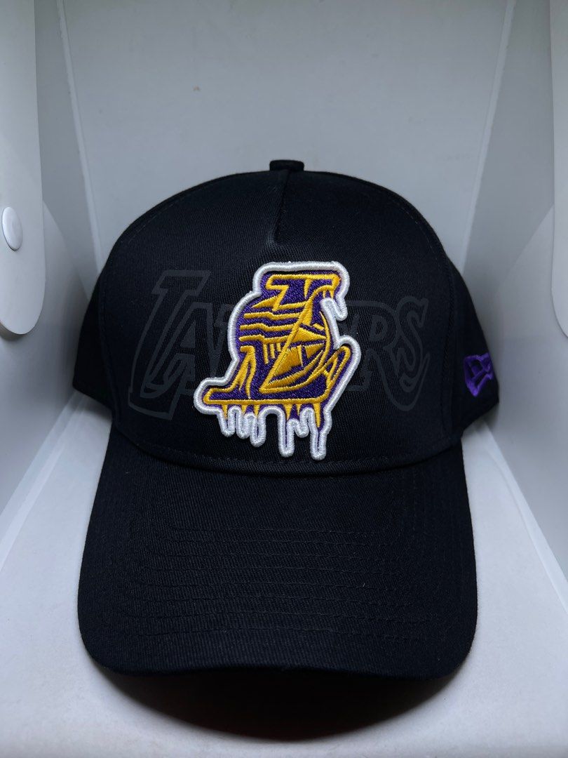 Topi New Era Forty Lakers, Fesyen Pria, Aksesoris, Topi di Carousell