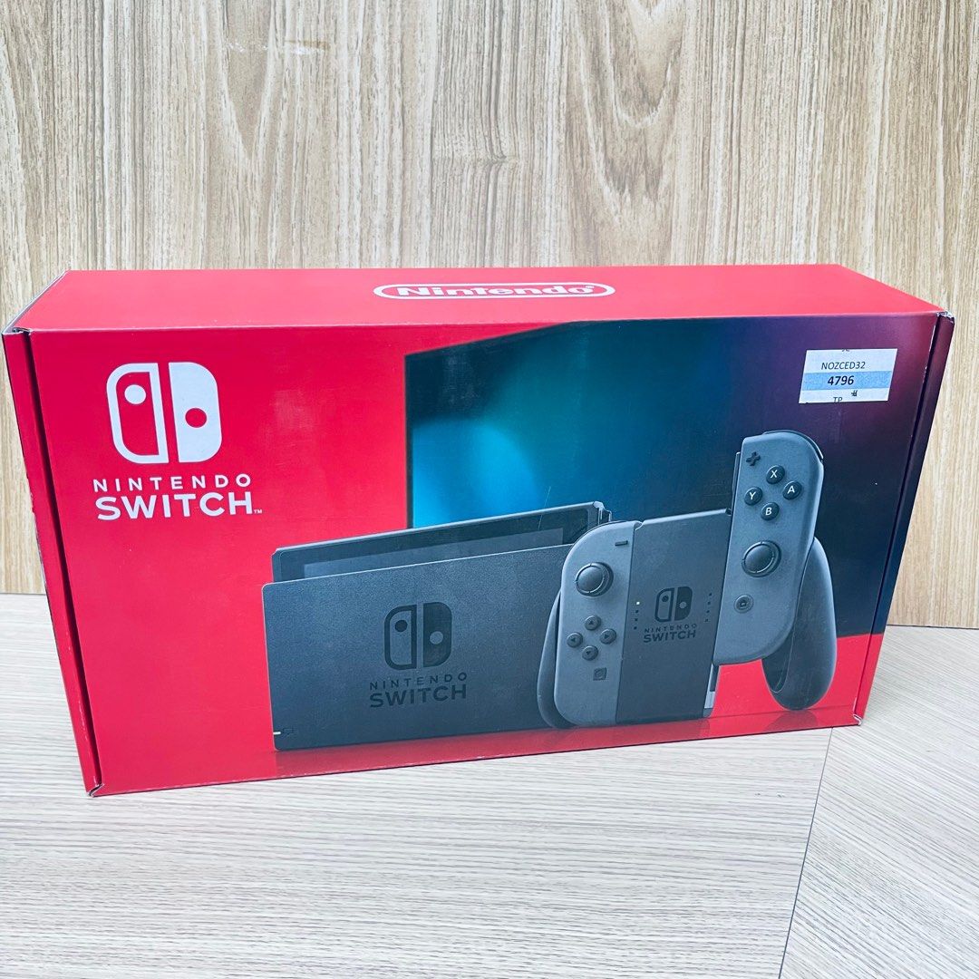 Nintendo switch grey console in stock store