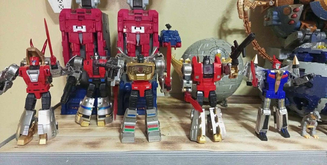 Transformers Mech Fans Toys MFT dinobots Grimlock Slag Sludge Snarl ...