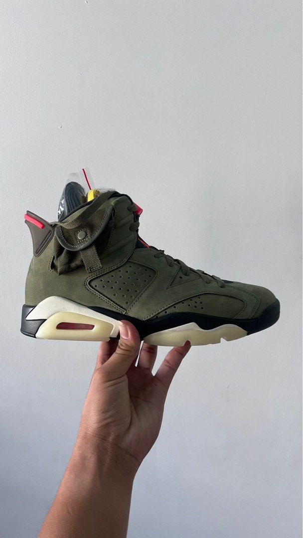 Medium olive sales jordan 6