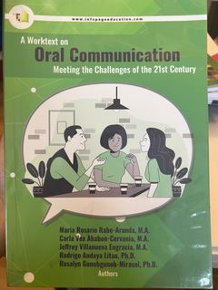 UST SHS Oral Communication Book