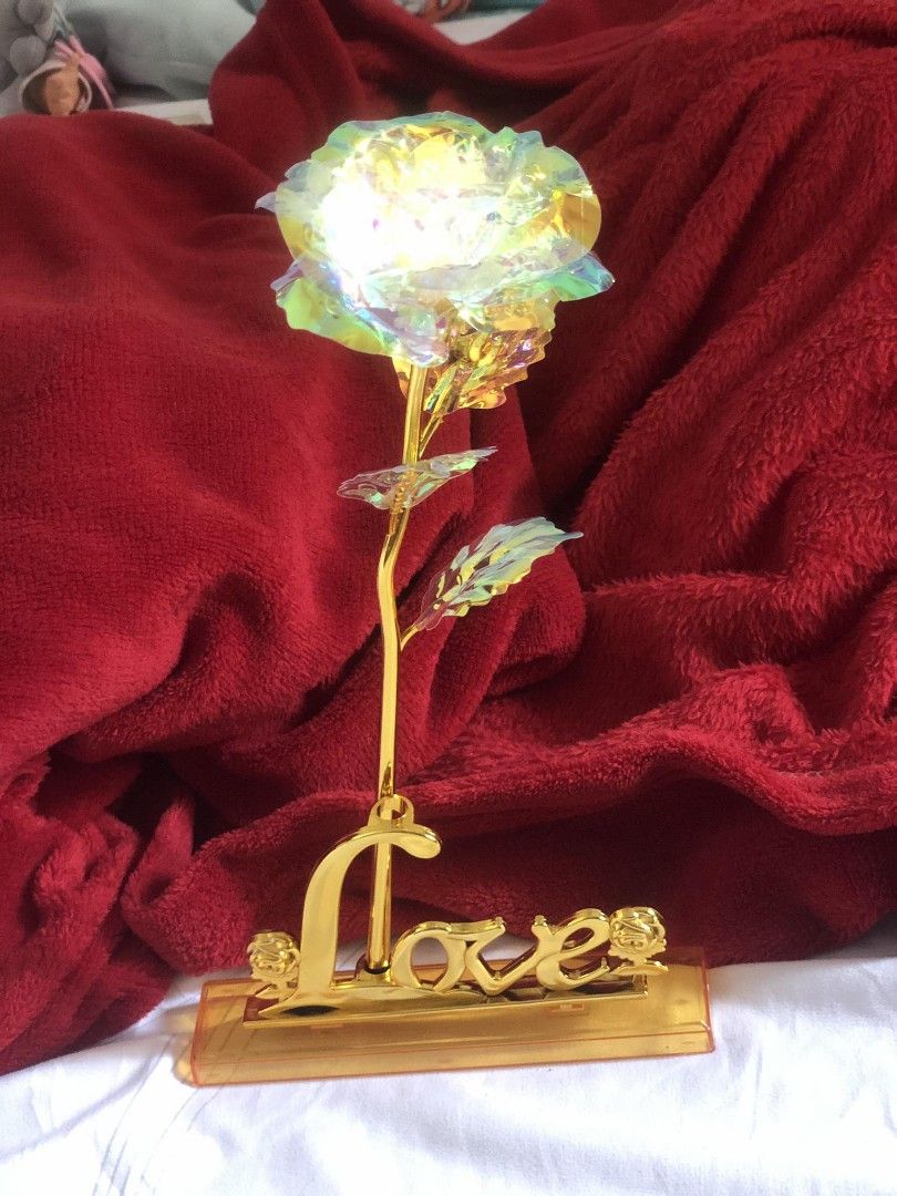 Valentine's flower gift (Category: Flowers & Bouquets) located in Binan City. Submitted by gladypie (Listing ID 1278136789, Image 3). Description: with box and paper bag.