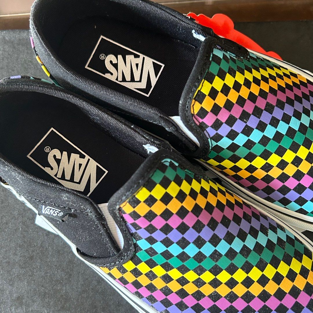 Vans rainbow deals checkered