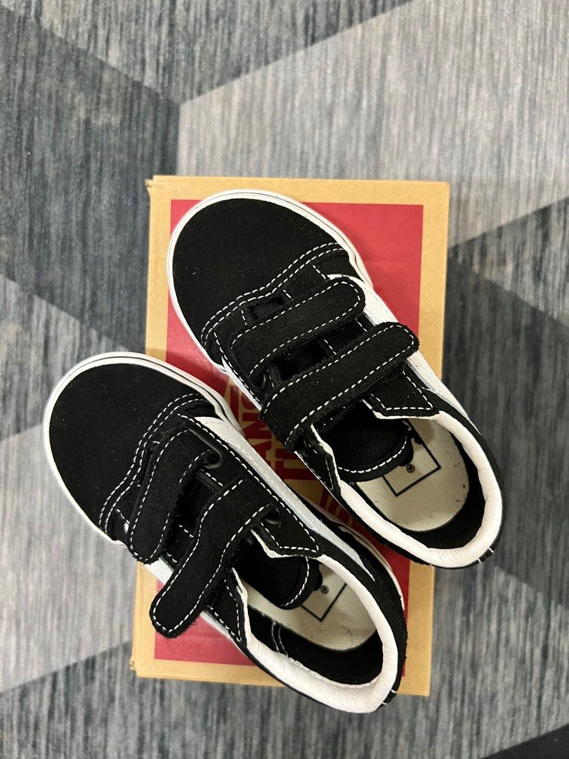 Infant black vans size 9 hot sale