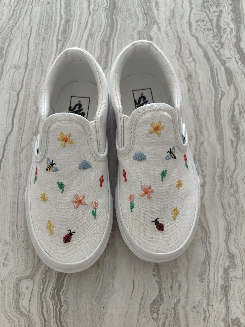 Garden store slip ons