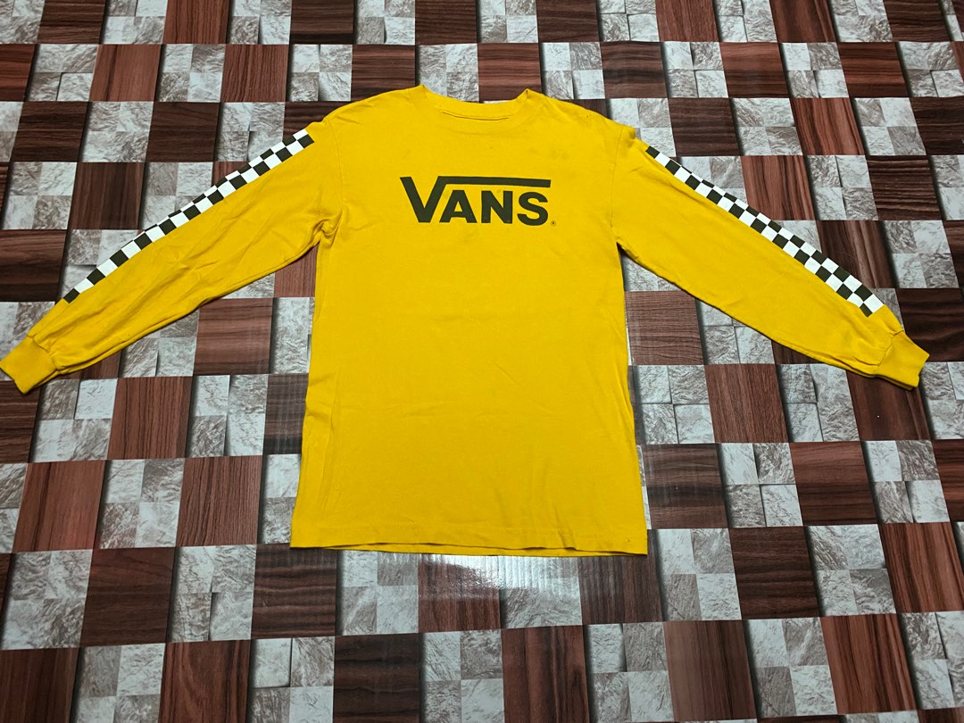 Vans long sleeve Men s Fashion Tops Sets Tshirts Polo