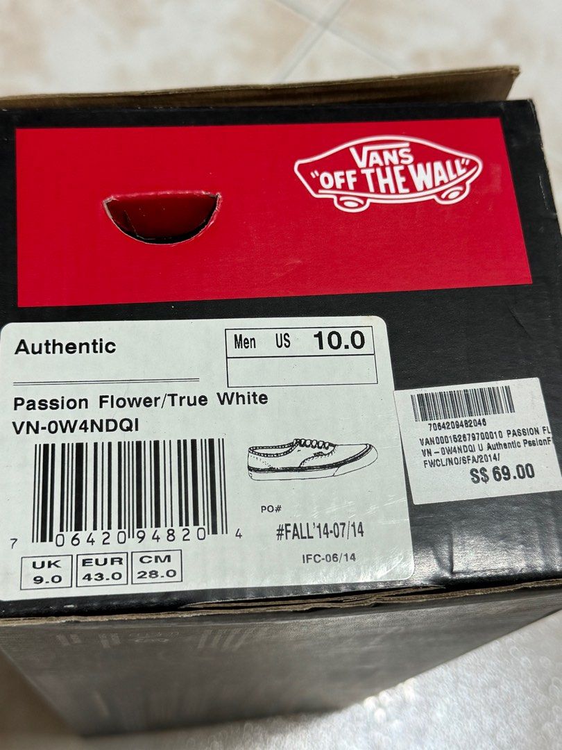 Mens vans size 7 sale new arrivals