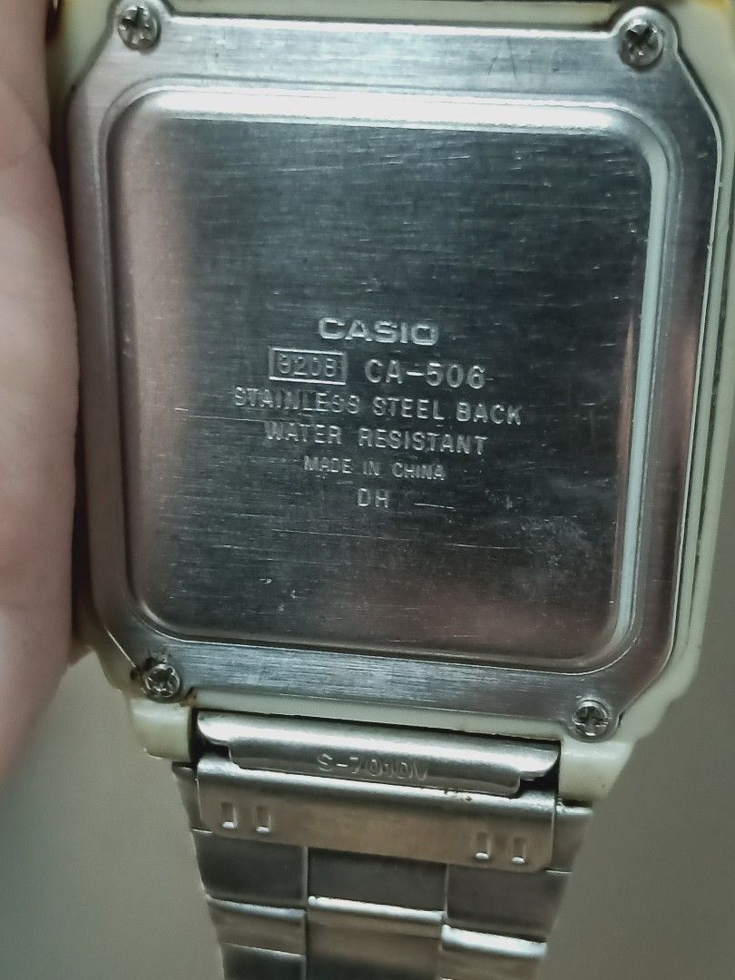 1980 casio calculator clearance watch