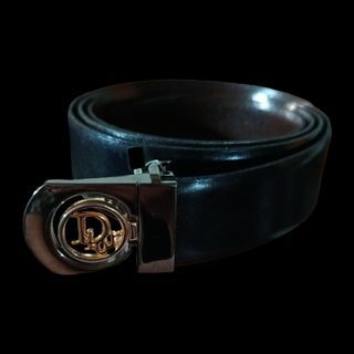 Vintage Dior Brown-Black Reversible Belt Made in Spain (Like New, No Tag) Size 36