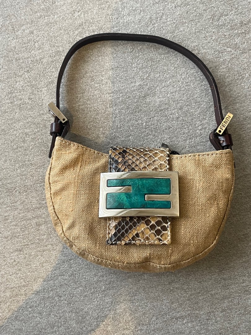 Vintage Fendi croissant bag Luxury Bags Wallets on Carousell