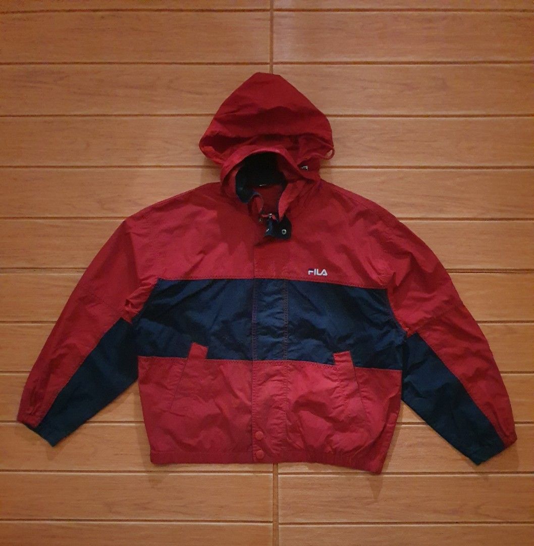 Vintage fila jacket Men s Fashion Coats Jackets and Outerwear on Carousell
