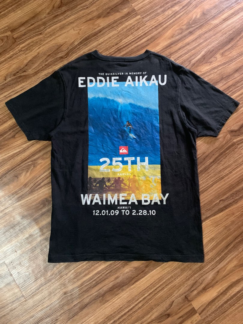 Vintage Quicksilver X Eddie Aikau T Shirt, Men's Fashion, Tops & Sets