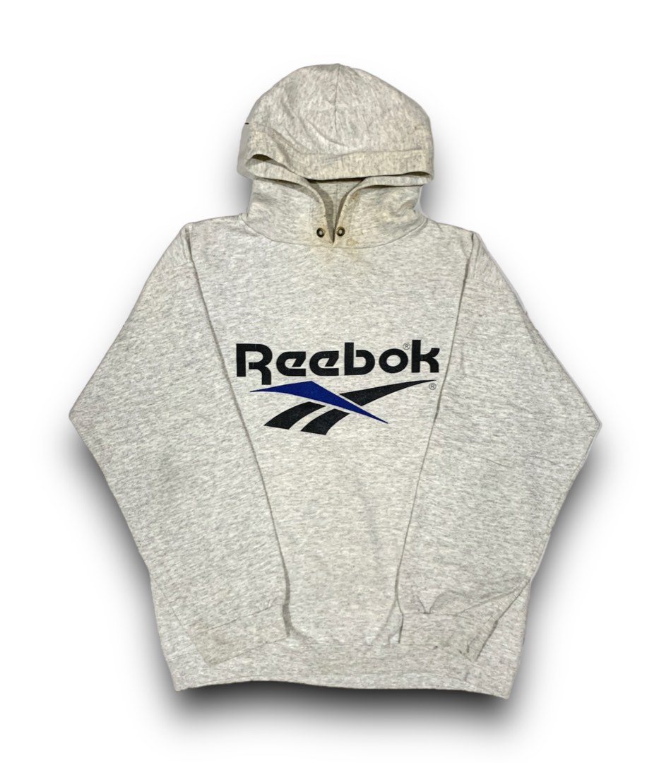 Vintage Reebok Hoodie Men s Fashion Tops Sets Hoodies on
