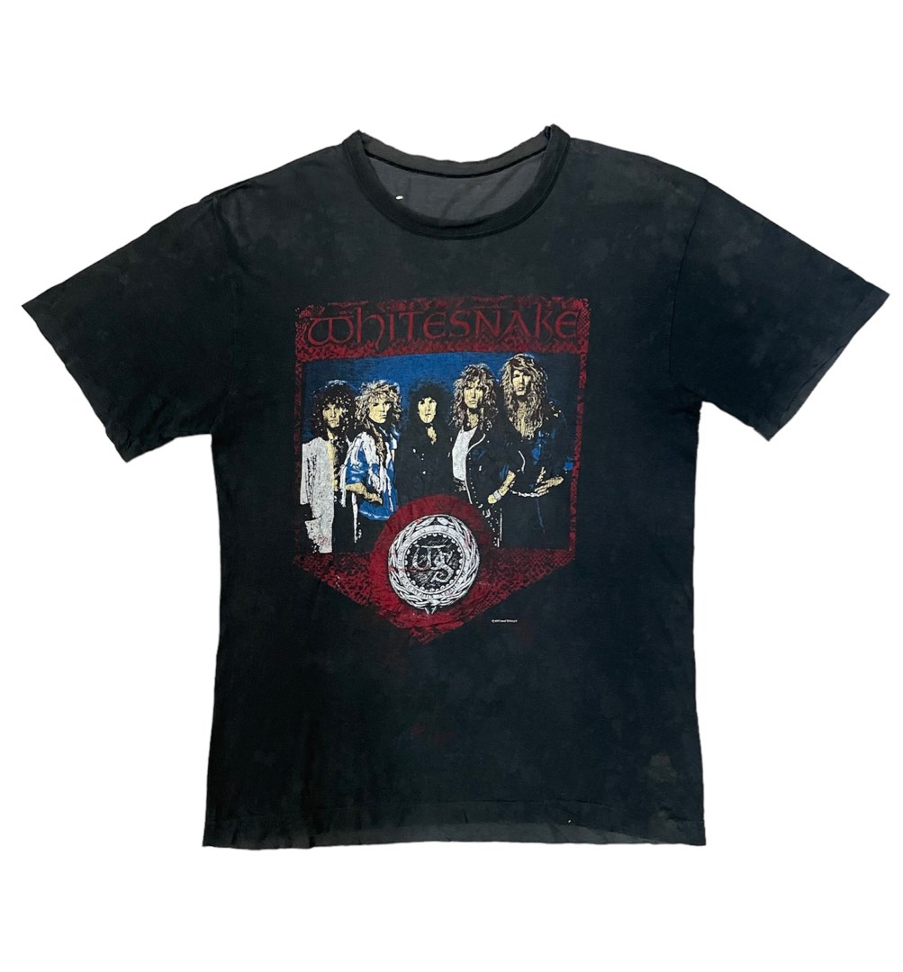 Vintage Whitesnake 1988 Japan Tour, Men's Fashion, Tops & Sets, Tshirts & Polo Shirts on Carousell