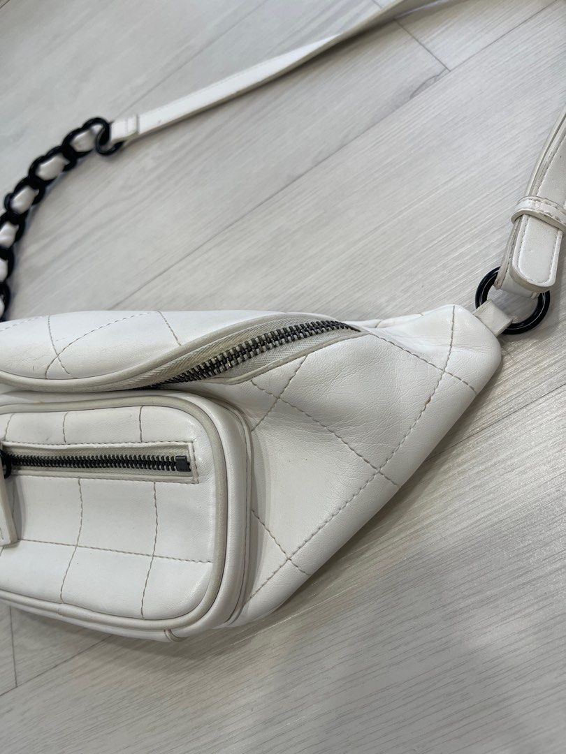 Waist bag putih cheap