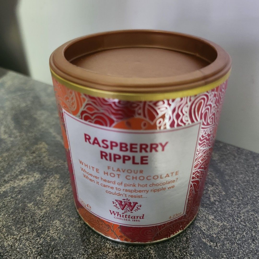 Whittard Raspberry Ripple Flavour White Hot Chocolate (120g), Food ...