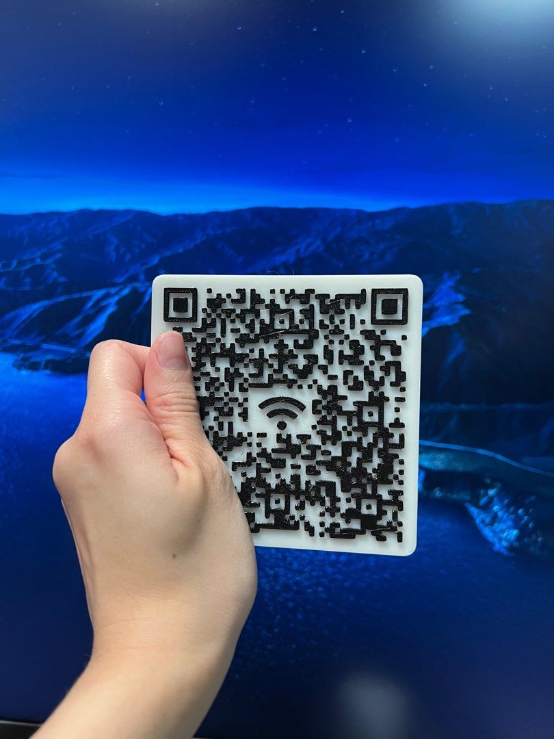 Wifi QR Code Customised For Home| Guest | Dual Colour | Family | Gyms ...