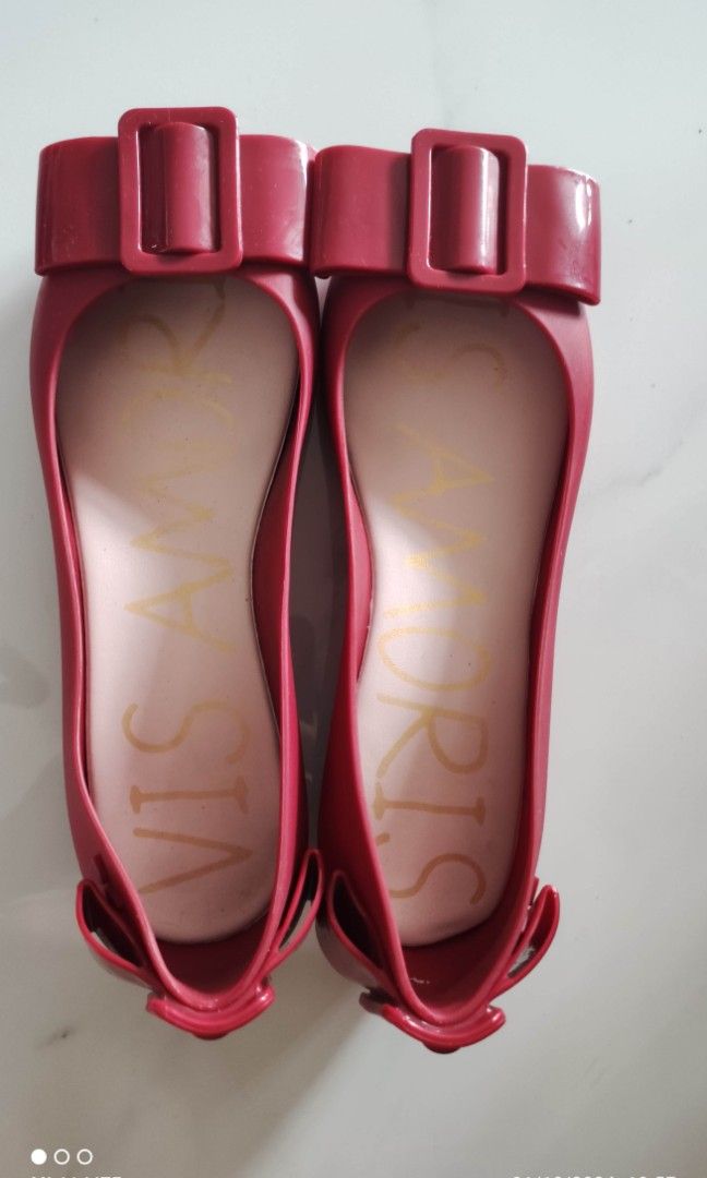 Red flats size 10 discount