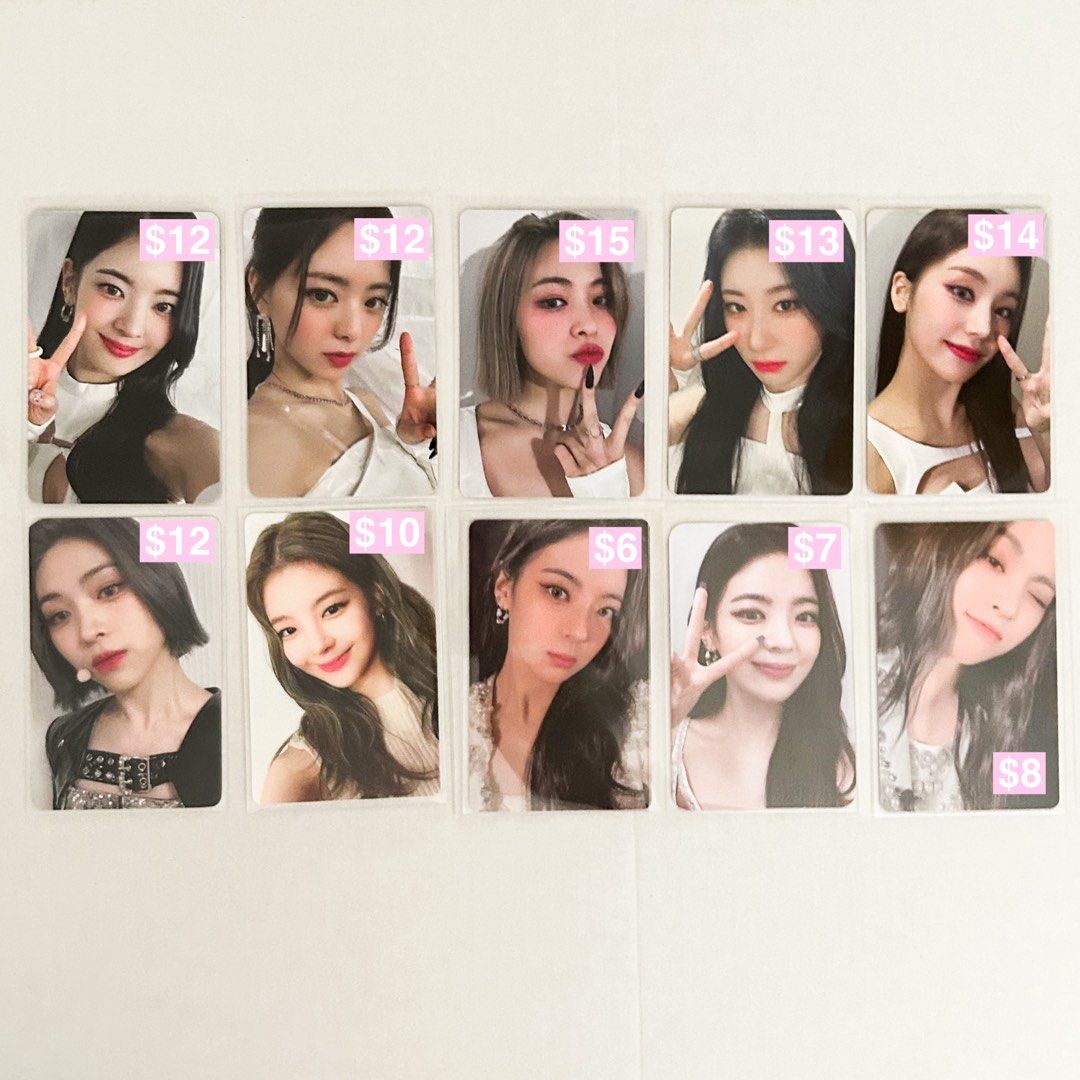ITZY Group Pcs ITZY 2ND MINI ALBUM 'IT'Z ME' MWAVE MEET