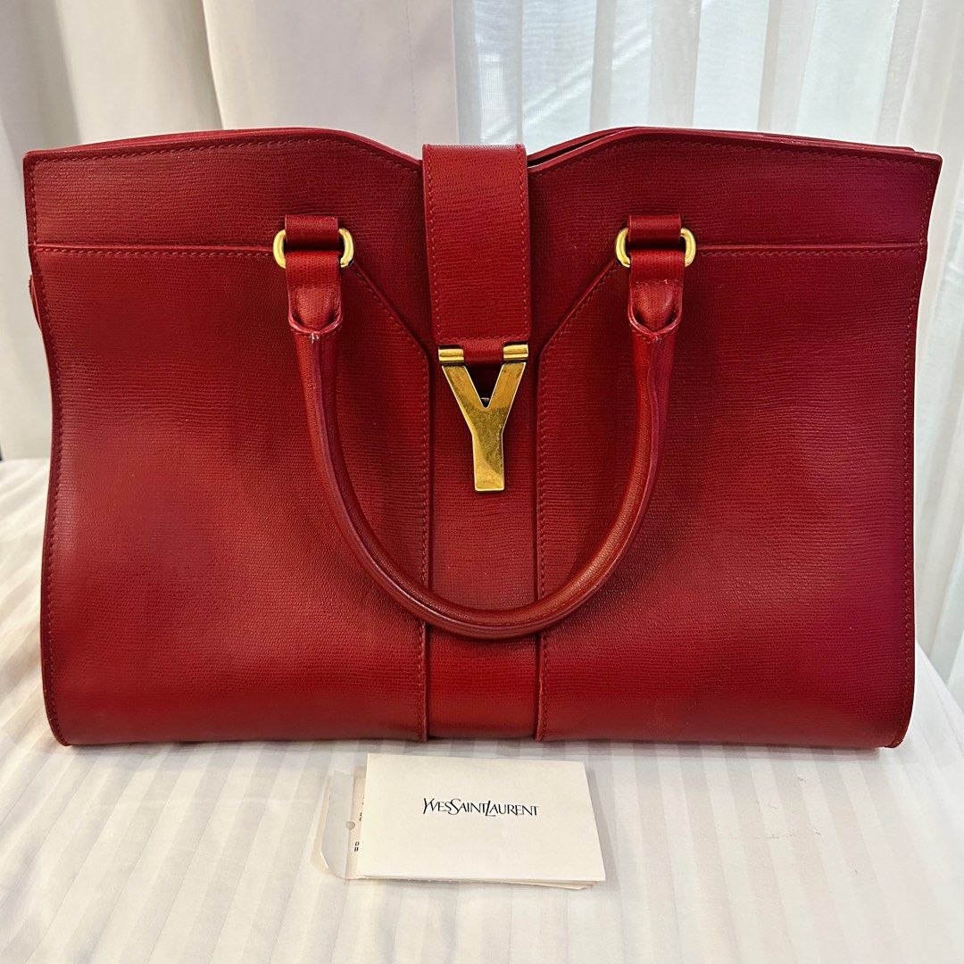 YSL Cabas Large Bag, Luxury, Bags & Wallets on Carousell