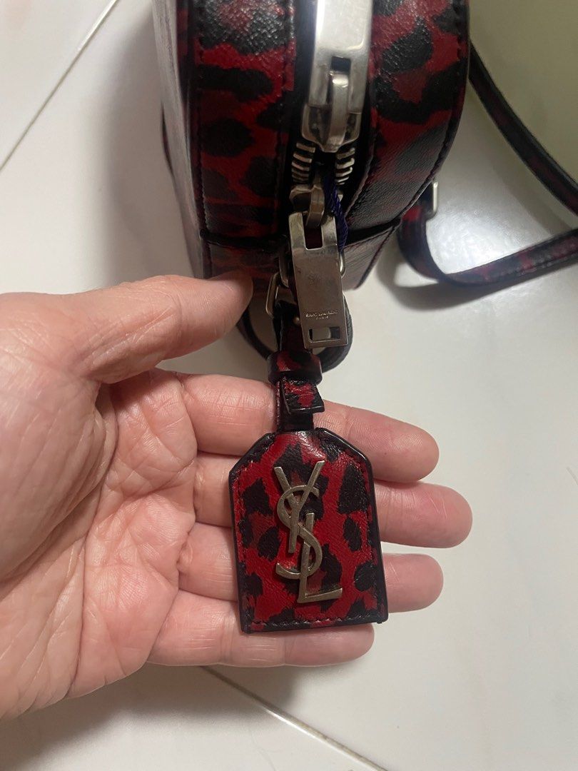 Ysl leopard camera bag Clearance