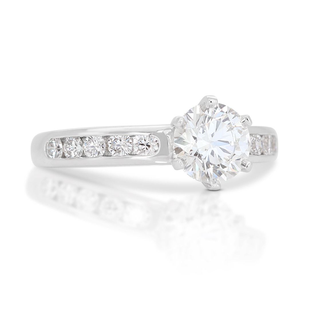 White gold new arrivals tiffany ring