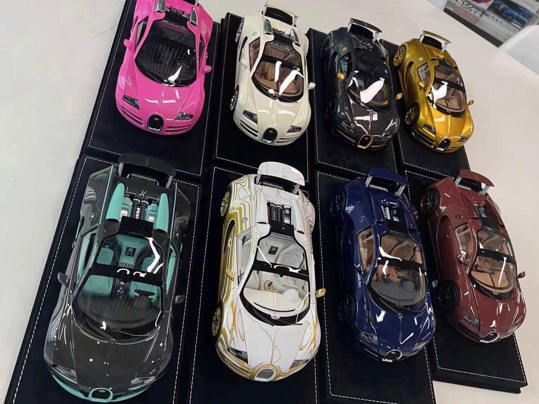 1/18 HH Bugatti Veyron (come with display case), Hobbies & Toys, Toys
