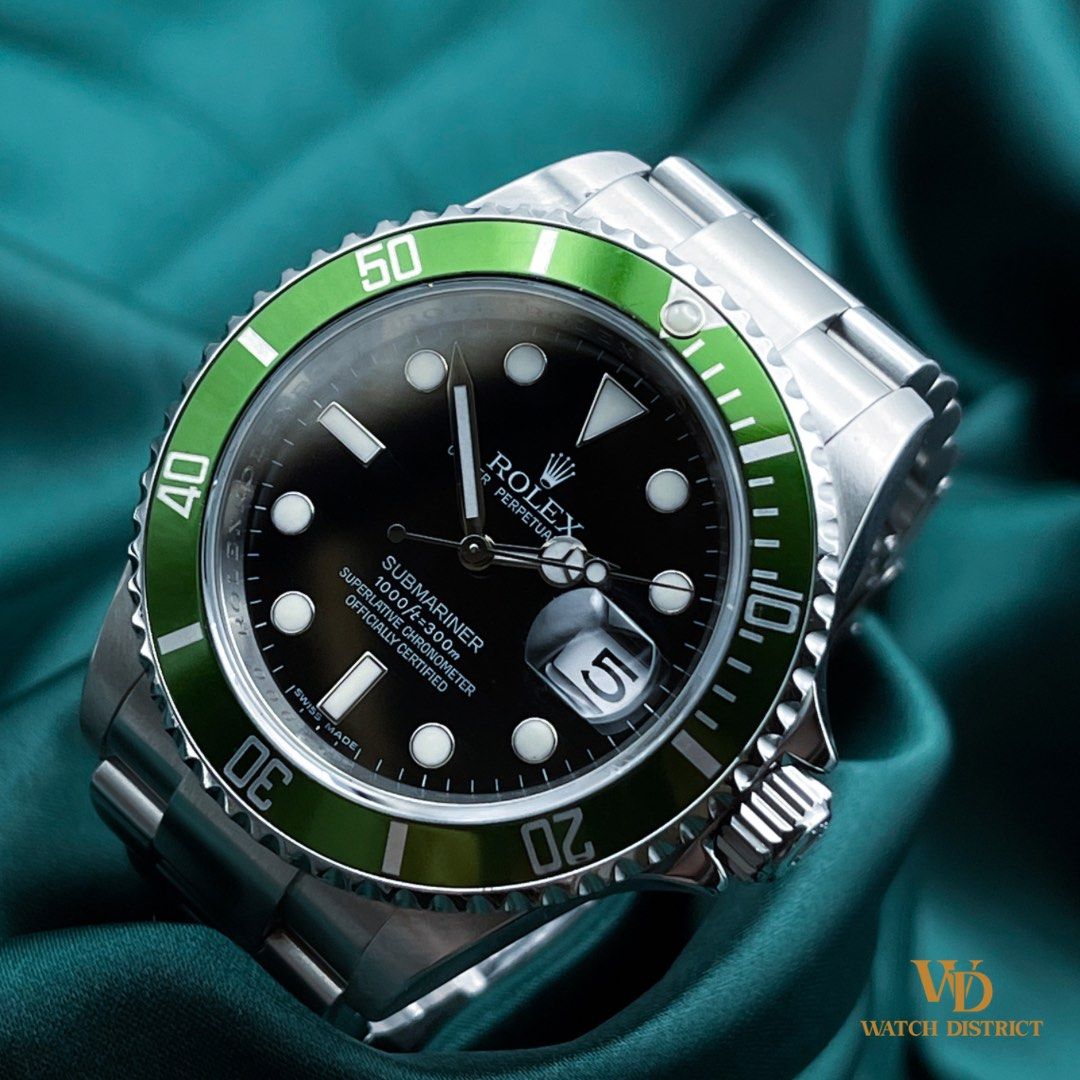 Ghiera verde submariner discount