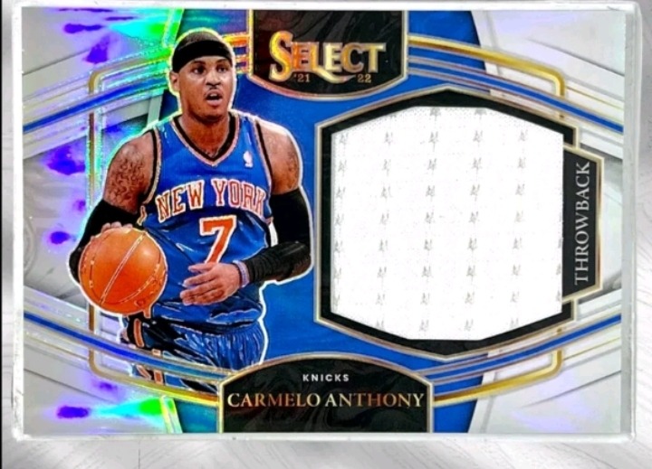 Throwback carmelo top anthony jersey