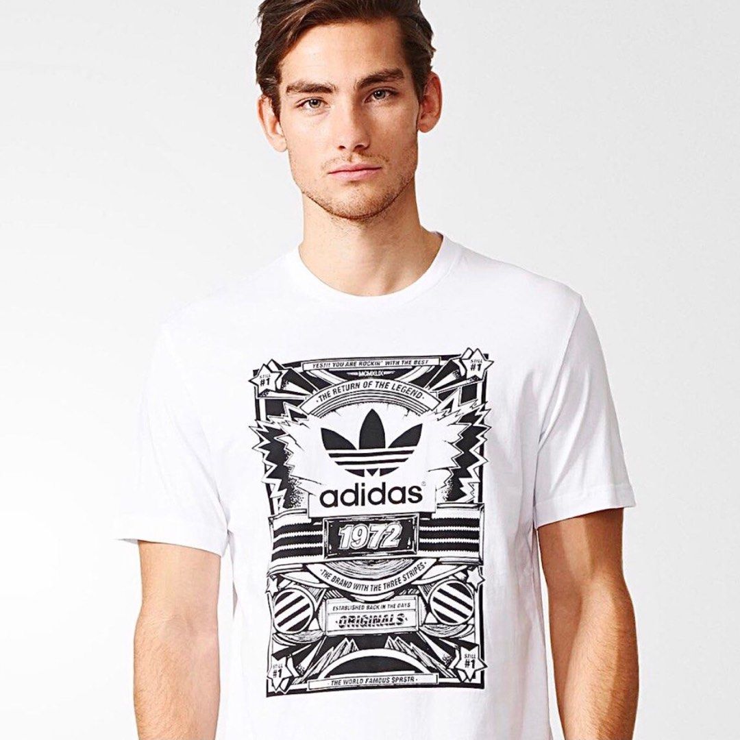 Adidas originals top stars t shirt