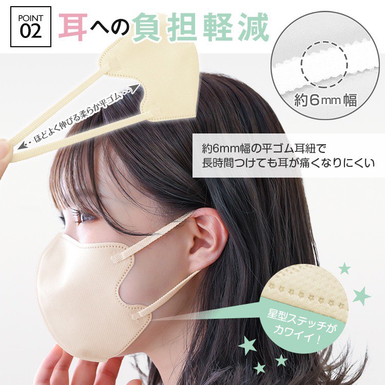 🔥日本 Fancy Sharp Mask3D立體小顏美顏M碼口罩（30個獨立包裝）62859981481474114