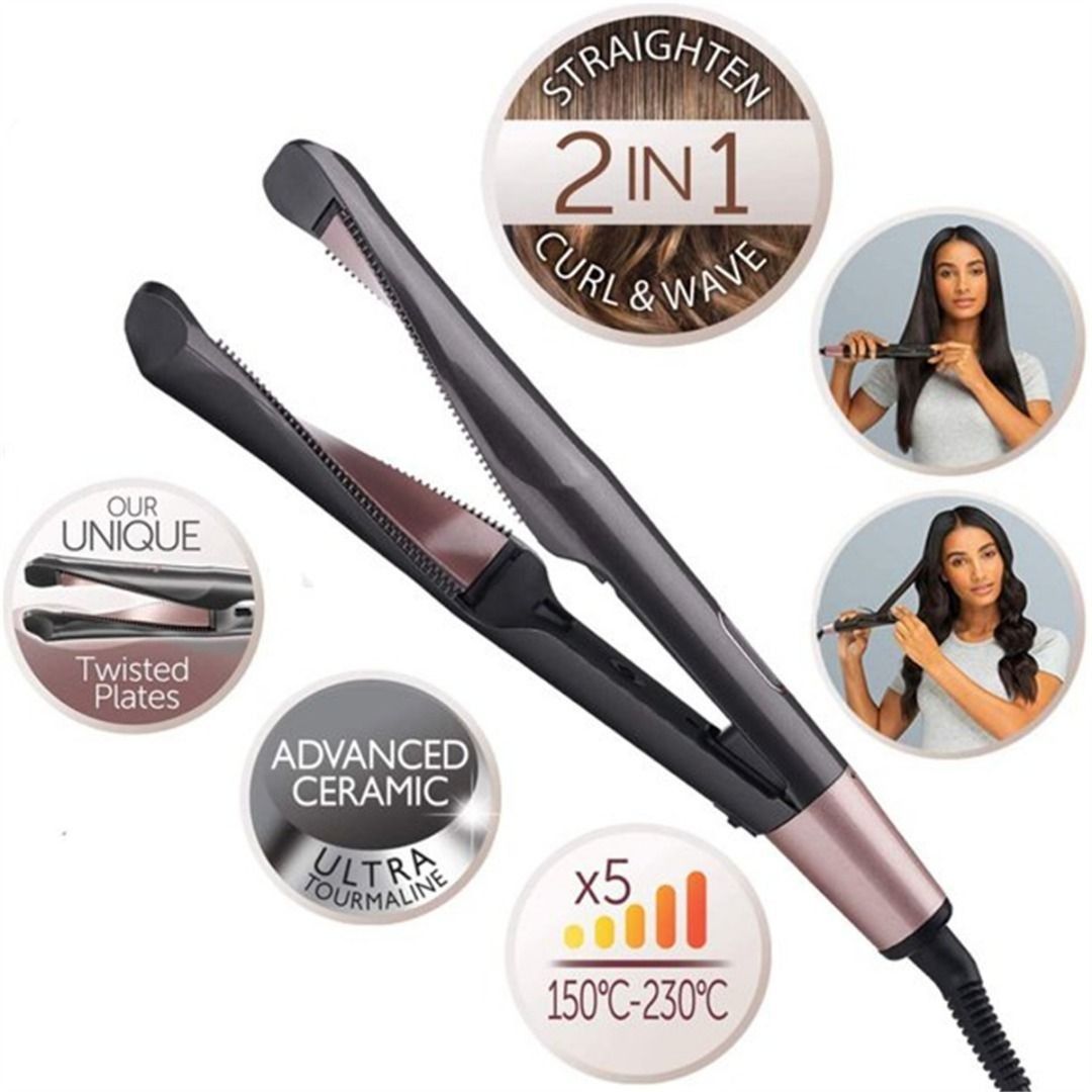 Best hair curler and straightener 2 in 1 best sale