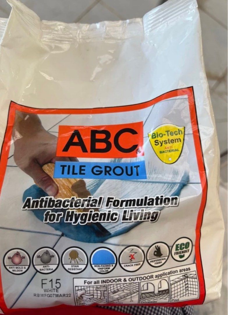 ABC Tile Grout Antibacterial Formulation 2Kg, Commercial & Industrial