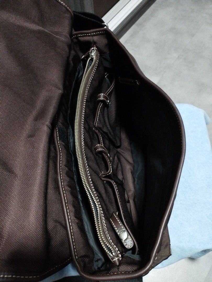 Cognacfarbene Laptoptasche Aus Leder 17 Zoll | Heren Accessoires - View #7