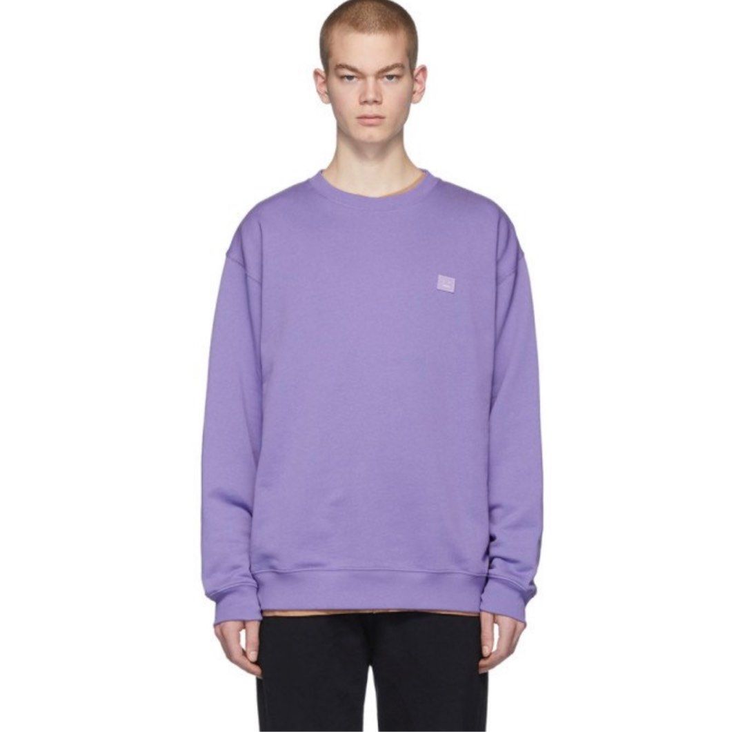 Acne studios discount forba face sweatshirt