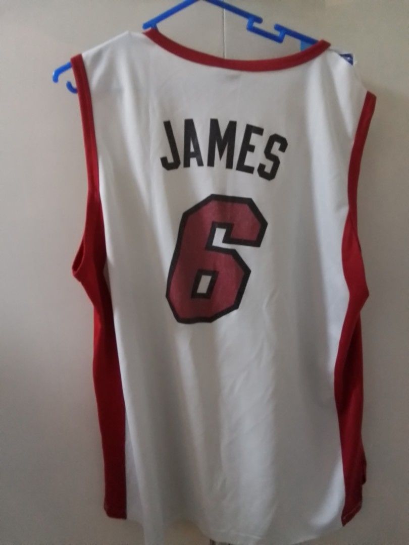 ADIDAS LEBRON JAMES MIAMI JERSEY Men s Fashion Activewear on
