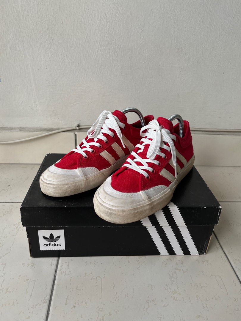 Adidas matchcourt black red new arrivals