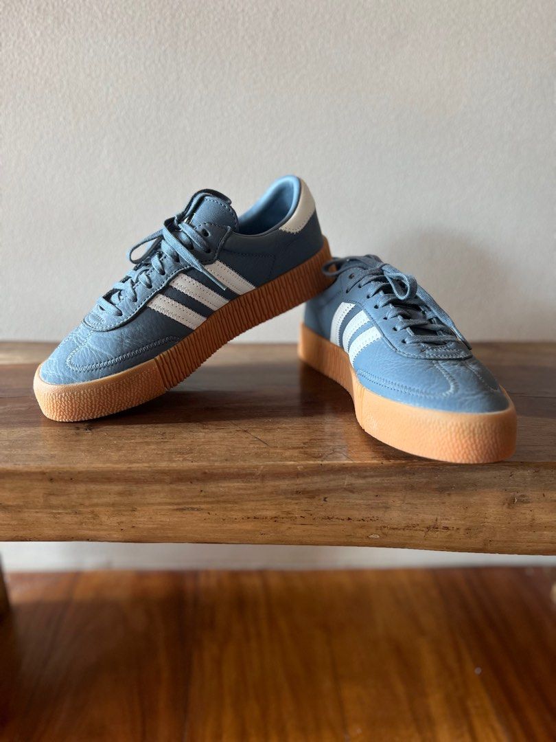 Adidas sambarose suede clearance