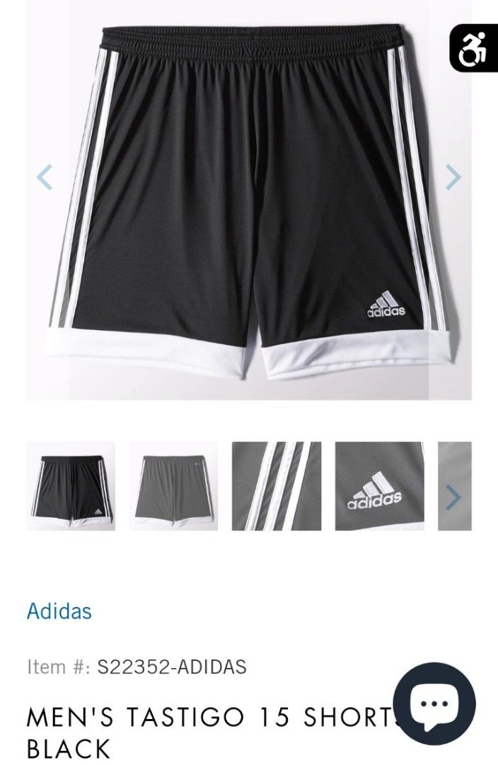 Adidas men's tastigo 15 knit soccer shorts store